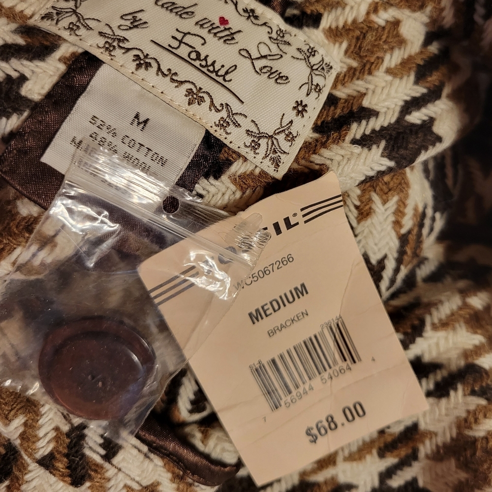 FOSSIL Made With Love Jacket Size Medium - Picture 14 of 14
